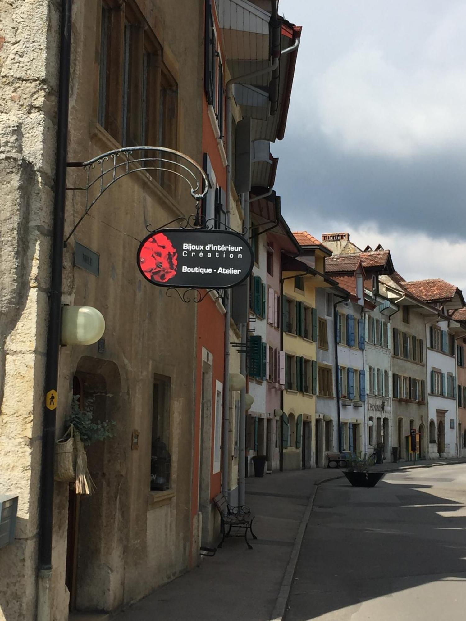 Bed and Breakfast Au Bourg Le Landeron Exterior foto